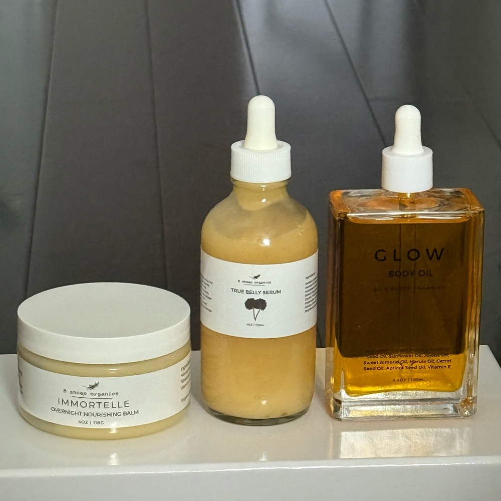8 Sheep Organics Pregnancy Bodycare Set